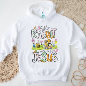 Silly Rabbit Easter is for Jesus Peanuts Snoopy Religious T Shirt