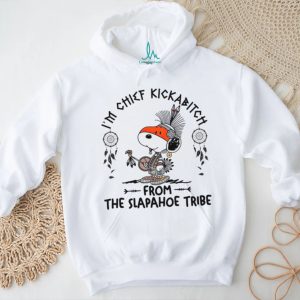 Snoopy Chief Kickabitch Slapahoe Tribe T Shirt Funny Native Theme
