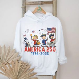 Snoopy Peanuts Gang America 250 Semiquincentennial 1776 2026 T Shirt