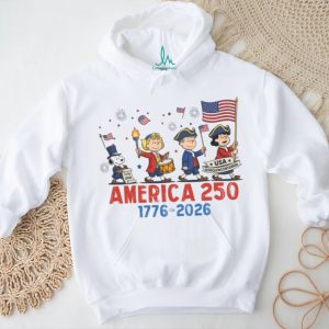 Snoopy Peanuts Gang America 250 Semiquincentennial 1776 2026 T Shirt