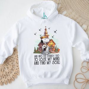 Snoopy Priest at Church “Find My Soul” Christian Graphic T shirt