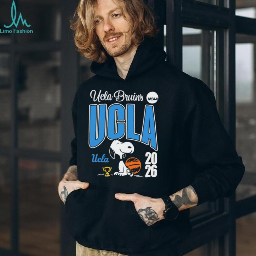 Snoopy UCLA Bruins NCAA Basketball 2026 Champion T shirt Snoopy UCLA Bruins NCAA Basketball 2026 Champion T shirt
