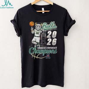 South Florida Bulls 2026 American Conference Men's Basketball Champions T Shirt