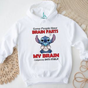 Stitch Brain Farts Funny Meme T Shirt 100% Cotton Nowbest T Shirt