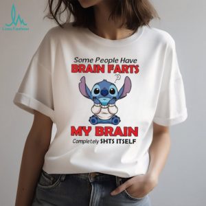 Stitch Brain Farts Funny Meme T Shirt 100% Cotton Nowbest T Shirt
