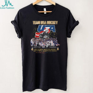 Team USA Hockey 2026 Olympic Champions Men's & Women's Gold Medal T Shirt