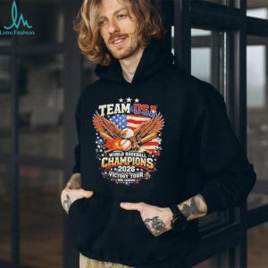 Team USA World Baseball Champions 2026 Victory Tour Eagle T Shirt