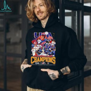 Team USA World Baseball Classic 2026 Champions Roster T Shirt