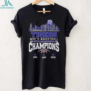 Tennessee State Tigers 2026 OVC Men's Basketball Champions Roster T Shirt
