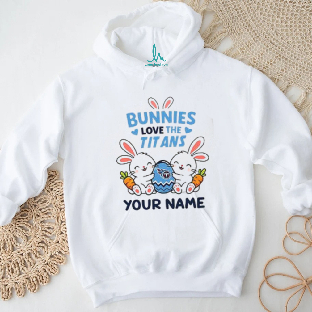 Tennessee Titans Custom Name Easter Plush T Shirt Tennessee Titans Custom Name Easter Plush T Shirt