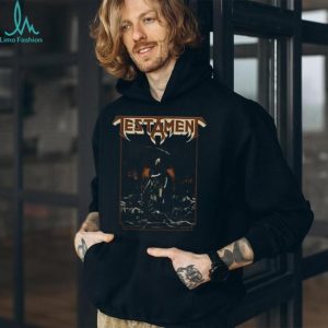 Testament Thrash Metal Band Grim Reaper War Scene Black T Shirt