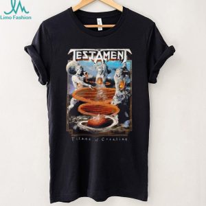 Testament Titans of Creation Album Cover Heavy Metal T Shirt