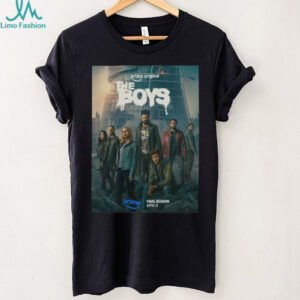 The Boys Prime Original Series Final Season Cast Poster T Shirt