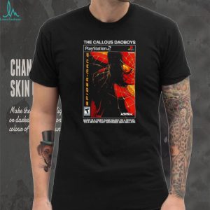 The Callous Daoboys Spider Man 2 PS2 Cover Art Parody T Shirt