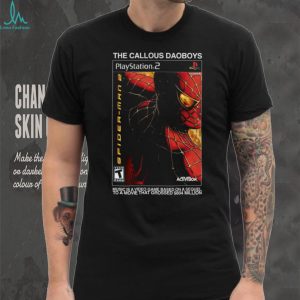 The Callous Daoboys Spider Man 2 PS2 Game Cover Parody Shirt