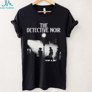 The Detective Noir Mysterious Street Silhouette Graphic T Shirt