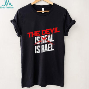 The Devil Is Real Israel Political Statement Graphic T Shirt