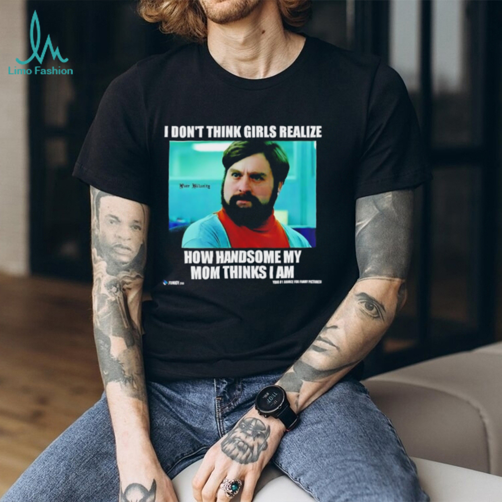 The Hangover Alan “How Handsome My Mom Thinks I Am” Meme T shirt The Hangover Alan “How Handsome My Mom Thinks I Am” Meme T shirt