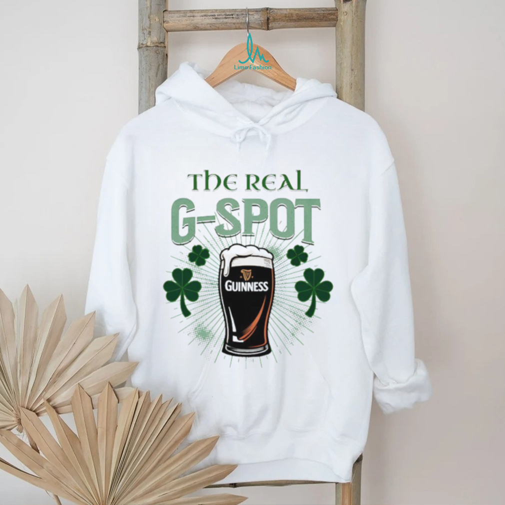 The Real G Spot Guinness Beer St. Patrick’s Day Graphic T shirt The Real G Spot Guinness Beer St. Patrick’s Day Graphic T shirt