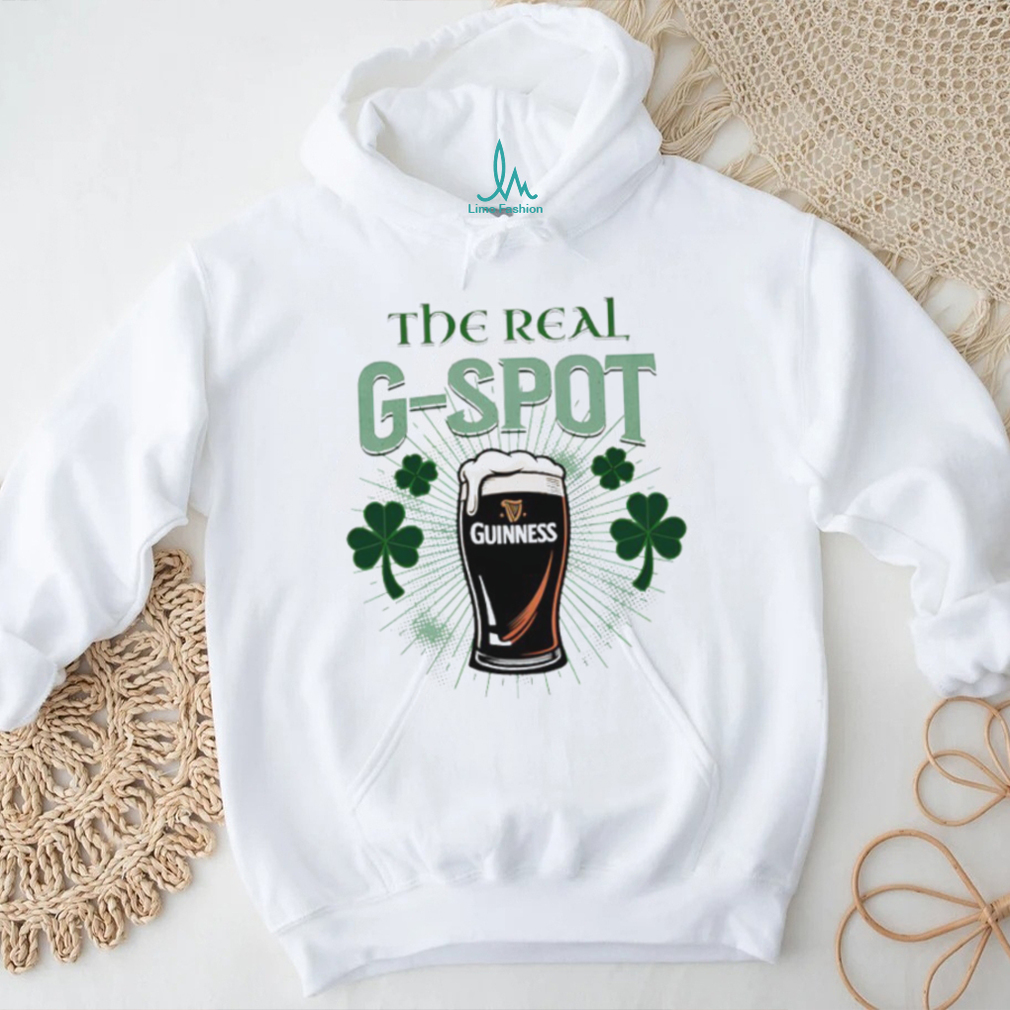 The Real G Spot Guinness Beer St. Patrick’s Day Graphic T shirt The Real G Spot Guinness Beer St. Patrick’s Day Graphic T shirt