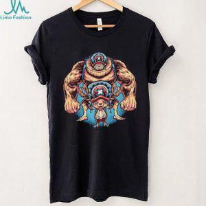 Tony Tony Chopper One Piece Monster Point Anime Graphic Black T Shirt