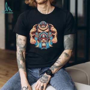 Tony Tony Chopper One Piece Monster Point Anime Graphic Black T Shirt