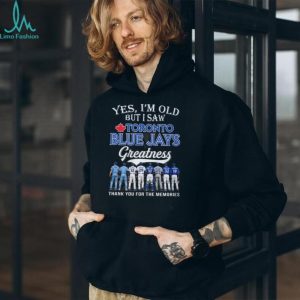 Toronto Blue Jays Greatness Thank You For The Memories Legends T Shirt