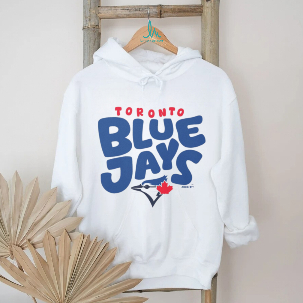 Toronto Blue Jays Oatmeal Heather Bubble Logo Pullover T shirt Toronto Blue Jays Oatmeal Heather Bubble Logo Pullover T shirt