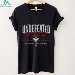 UConn Huskies Women’s Basketball Undefeated 2025 26 Season T Shirt