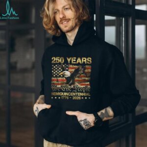 USA 250 Years Semiquincentennial 1776 2026 Eagle Flag T Shirt