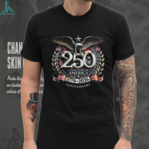 USA 250th Anniversary 1776 2026 American Eagle Patriotic T Shirt