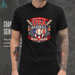 USA Baseball WBC 2026 United We Play Tournament T Shirt