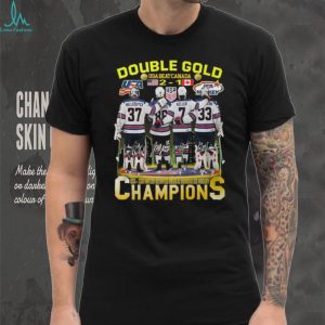 USA Beat Canada Double Gold 2026 Winter Olympics Hockey Champions T Shirt