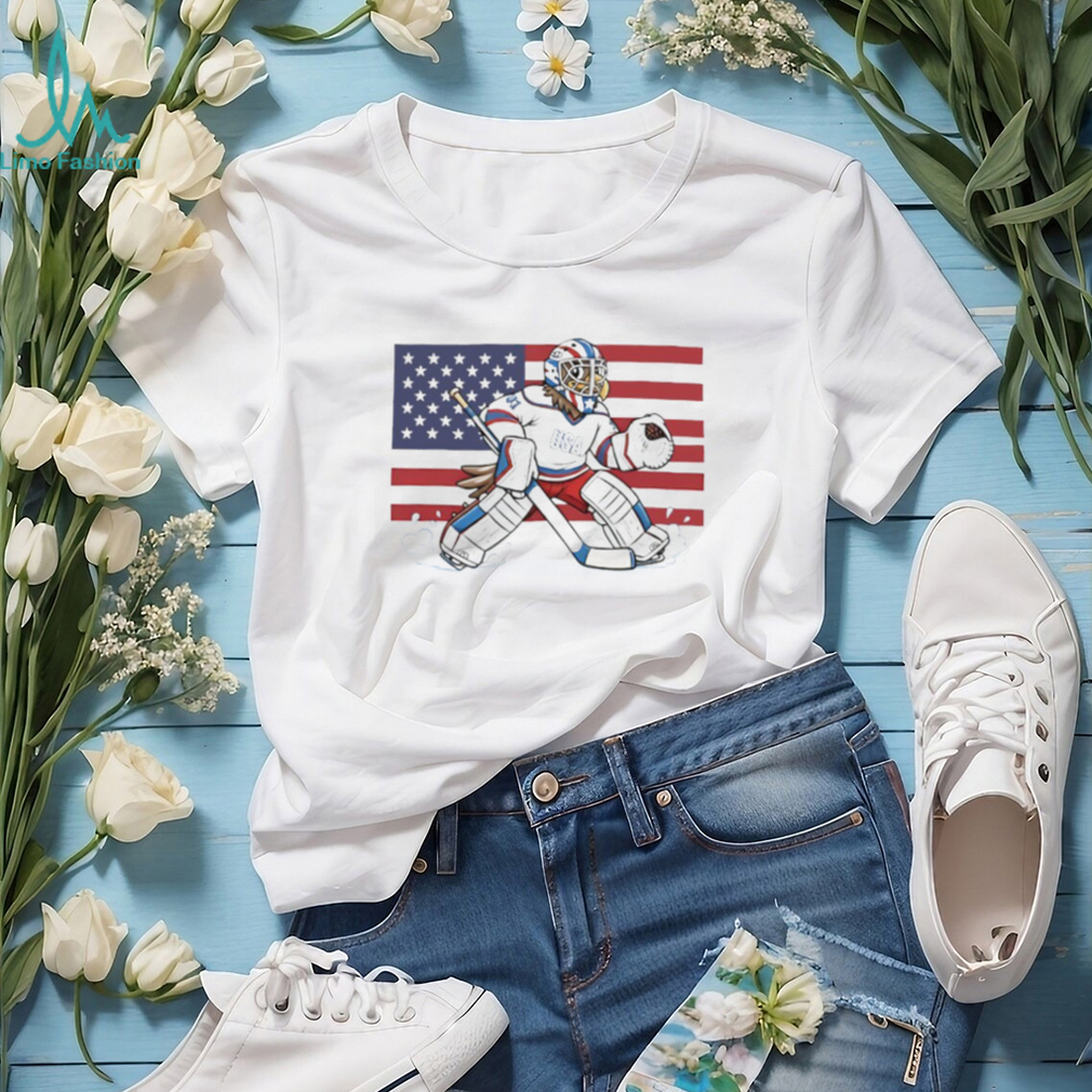 USA Eagle Goalie Hockey Patriot American Flag T Shirt USA Eagle Goalie Hockey Patriot American Flag T Shirt