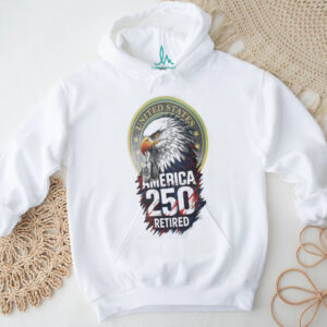 United States America 250 Retired Eagle Dog Tags Semiquincentennial T Shirt