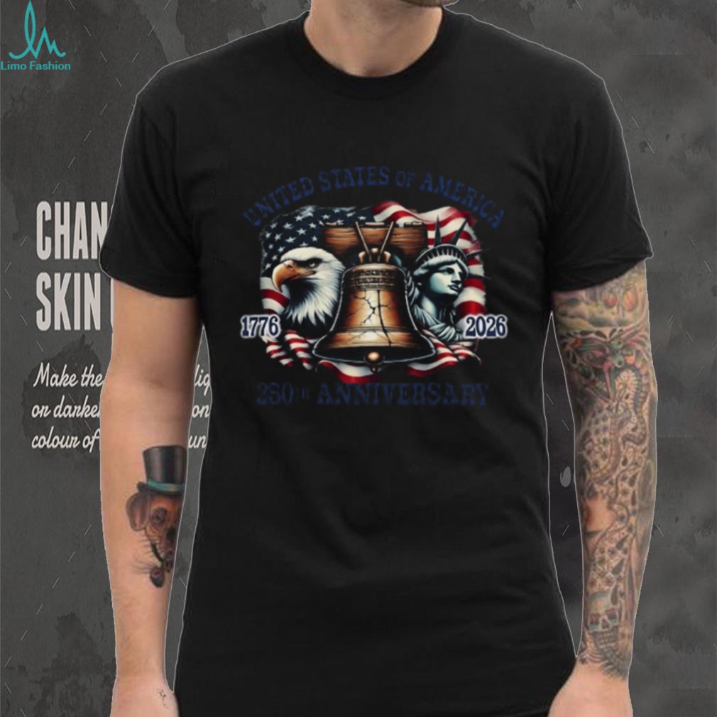 United States of America 250th Anniversary 1776 2026 Liberty Bell T Shirt United States of America 250th Anniversary 1776 2026 Liberty Bell T Shirt