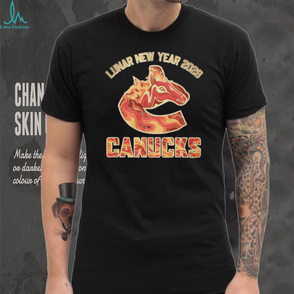 Vancouver Canucks Lunar New Year 2026 Year of the Horse T Shirt Vancouver Canucks Lunar New Year 2026 Year of the Horse T Shirt