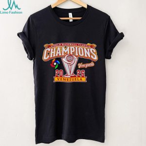 Venezuela 2026 World Baseball Classic Champions Gold Trophy T Shirt