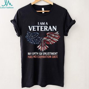 Veteran Oath Of Enlistment Shirt American Flag Eagle Wings T shirt