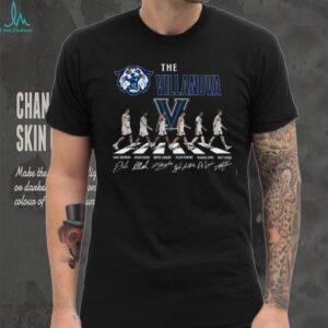 Villanova Wildcats Basketball Abbey Road Team Signatures T Shirt