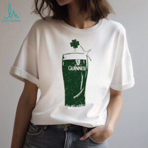 Vintage Guinness Green Pint Glass St. Patrick's Day T Shirt