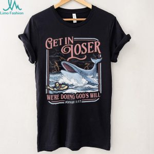Vintage Jonah and the Whale T Shirt “Get In Loser” Bible Humor T Shirt