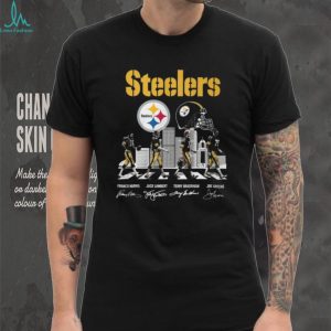 Vintage Pittsburgh Steelers Legends Abbey Road Signatures T Shirt