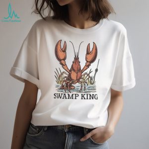 Vintage Swamp King Crawfish Fishing T Shirt Vintage Swamp King Crawfish Fishing T Shirt
