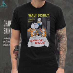 Vintage Walt Disney Donald Duck Chip 'N' Dale Cartoon T Shirt