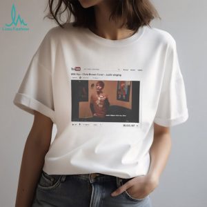 Vintage YouTube Justin Bieber With You Chris Brown Cover T Shirt