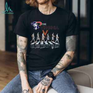 Virginia Cavaliers Basketball Abbey Road Crossing Signature T Shirt Virginia Cavaliers Basketball Abbey Road Crossing Signature T Shirt