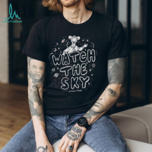 Watch The Sky Cosmic Single Rider Character Graphic T Shirt Watch The Sky Cosmic Single Rider Character Graphic T Shirt