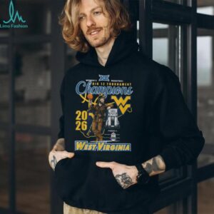 West Virginia Mountaineers 2026 Big 12 Women’s Basketball Champions T Shirt West Virginia Mountaineers 2026 Big 12 Women’s Basketball Champions T Shirt