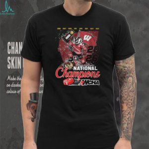 Wisconsin Badgers Women’s Hockey 2026 WCHA National Champions T Shirt Wisconsin Badgers Women’s Hockey 2026 WCHA National Champions T Shirt